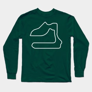 Sebring International Raceway [outline] Long Sleeve T-Shirt